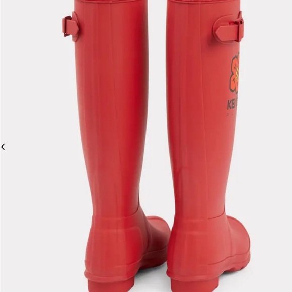 Kenzo x Hunter Wellington Boots Size 8 - MSRP $496 - Picture 3 of 3